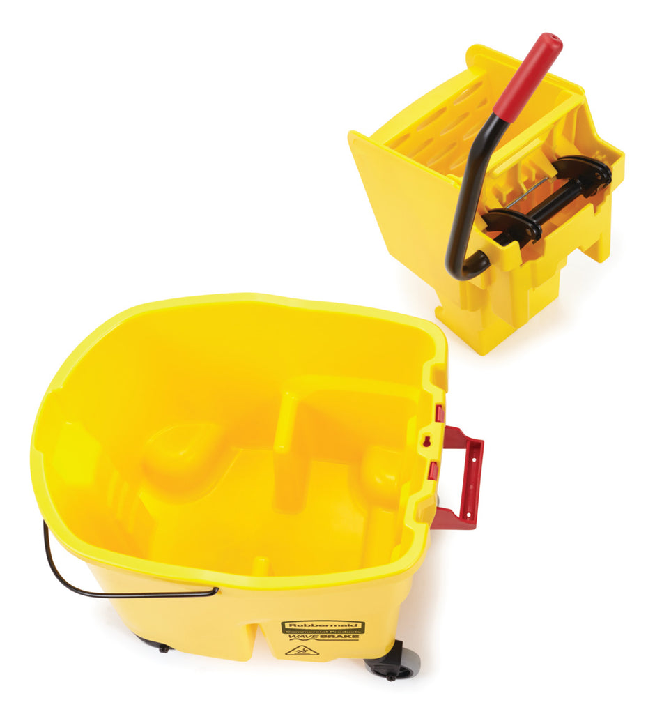 WaveBreak® 35 QT Side Press Bucket and Wringer – The Clean Vet